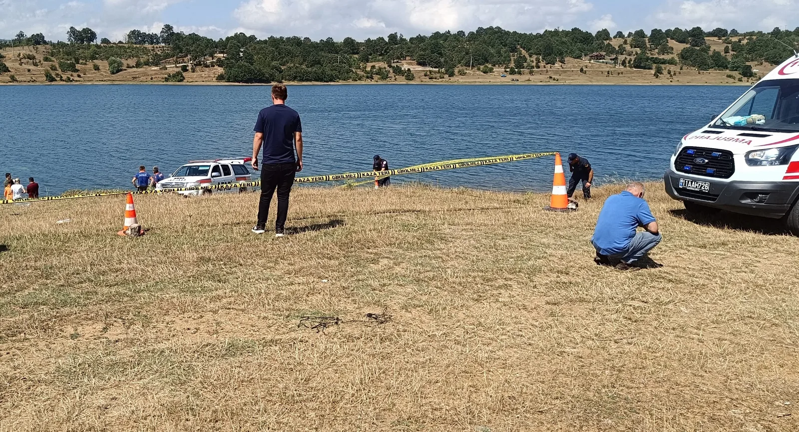 Baraja düşen otomobildeki çocuk hayatını kaybetti