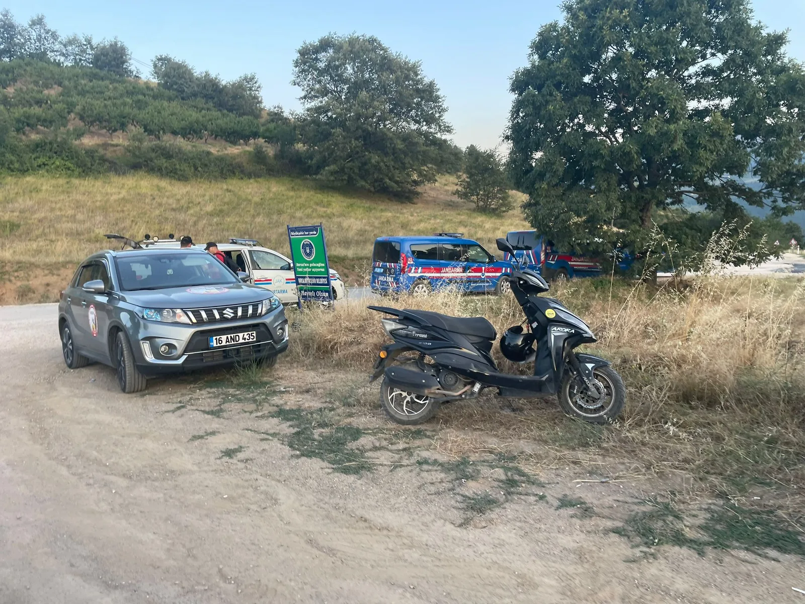 İnegöl'de ormanda kaybolan kişinin dere yatağında cesedi bulundu