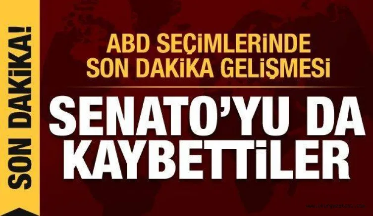 ABD seçimlerinde son dakika: Senato Demokratların eline geçti