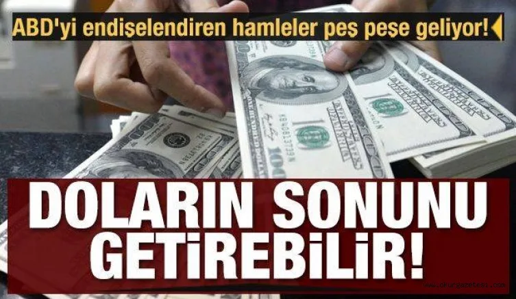 ABD'yi endişelendiren hamleler peş peşe geliyor! Doların sonunu getirebilir