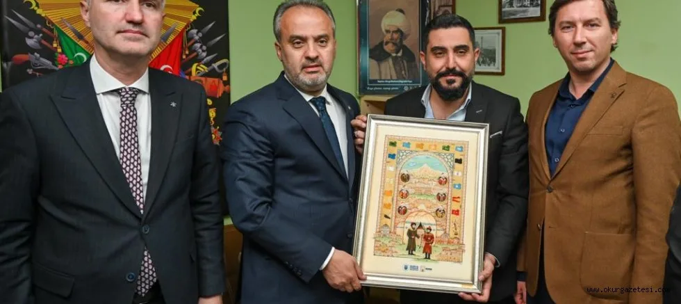 Abdülhamid Han Derneği  protokolü ağırladı