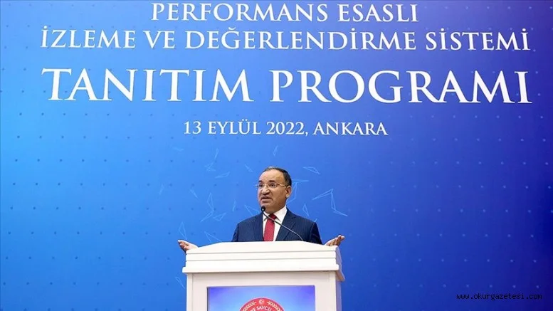 Adalet Bakanı Bozdağ: PEİDS sağlıklı işletilirse pek çok doğru kararın alınmasına katkı sunacaktır