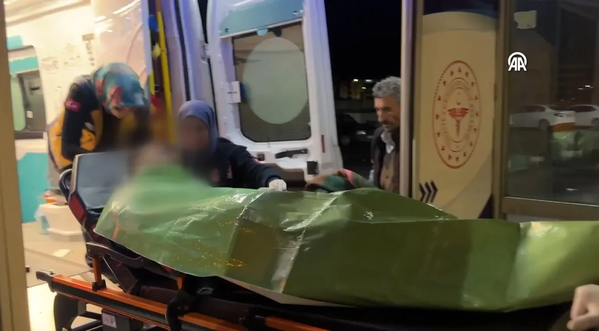 Yaylada yıldırım isabet eden çoban hastaneye kaldırıldı