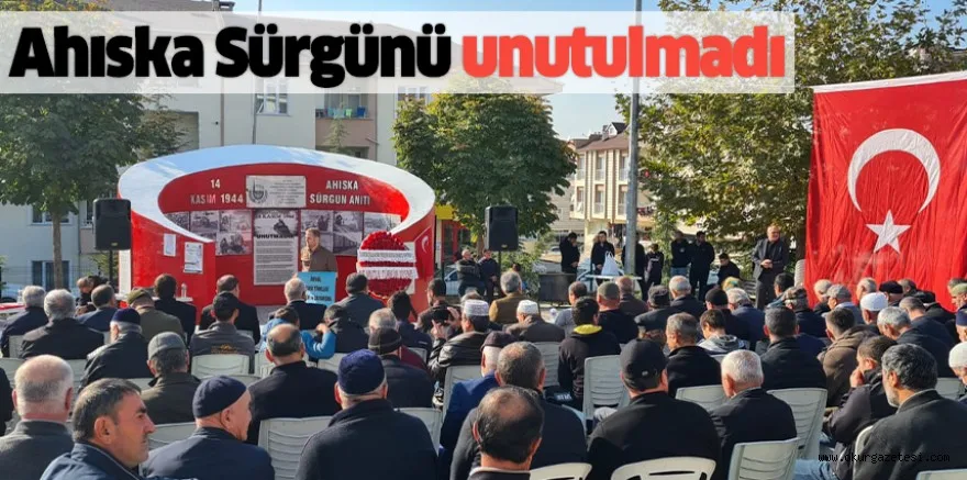 Ahıska Sürgünü unutulmadı