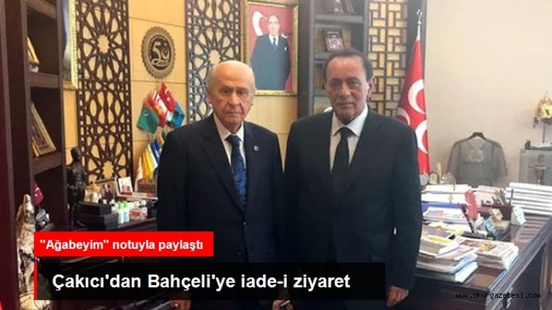 Alaattin Çakıcı, MHP Lideri Devlet Bahçeli'yi ziyaret etti