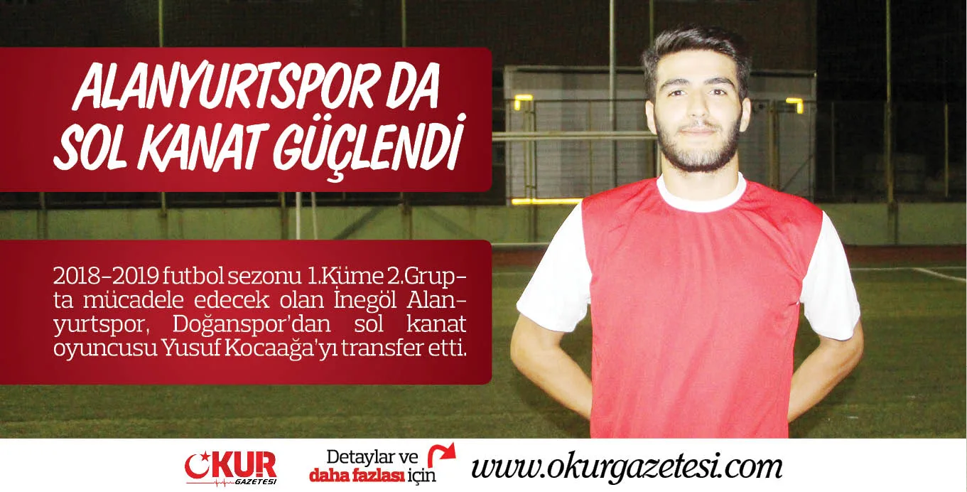ALANYURTSPOR DA SOL KANAT GÜÇLENDİ