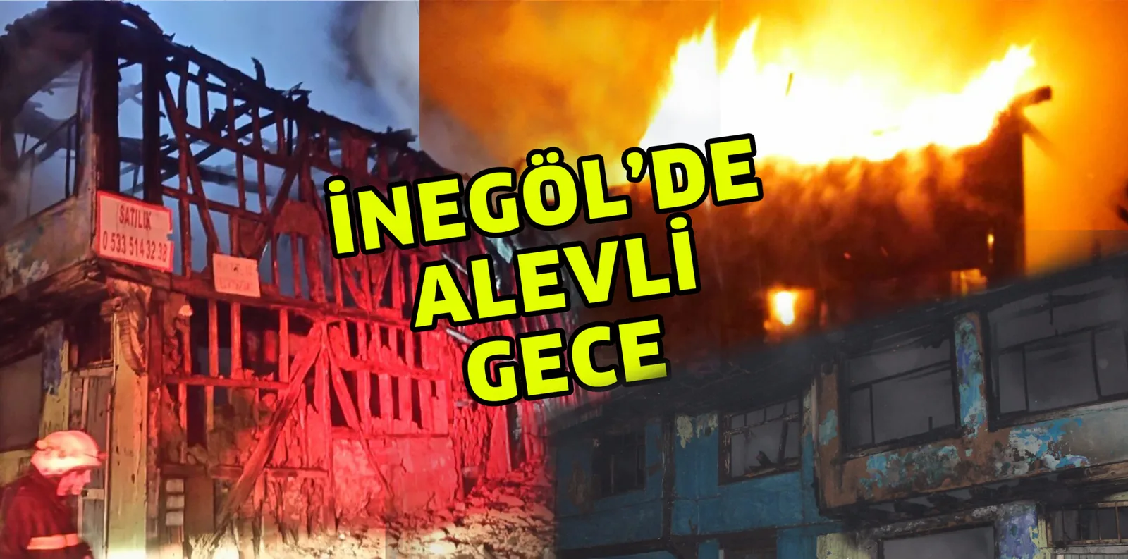 2 METRUK BİNADA YANGIN