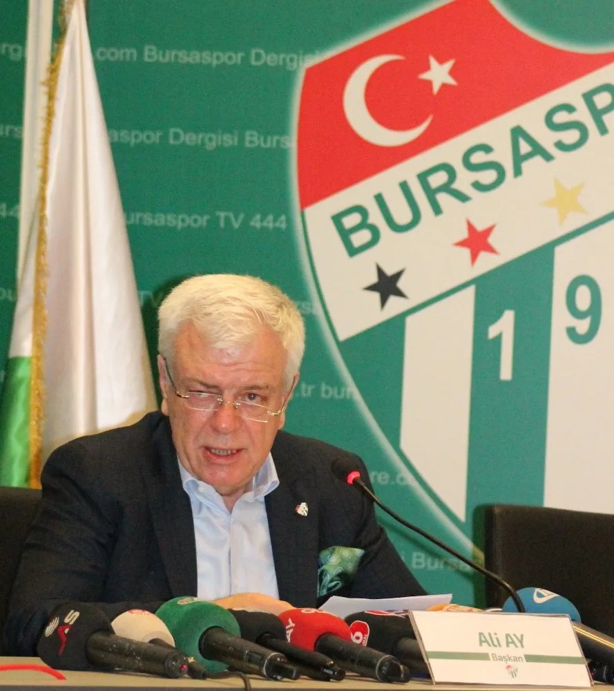 Ali Ay: Bu Olay Bursaspor Tarihine Kara Leke Olarak Girmiştir