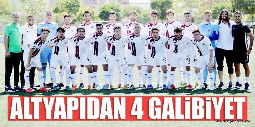 ALTYAPIDAN 4 GALİBİYET