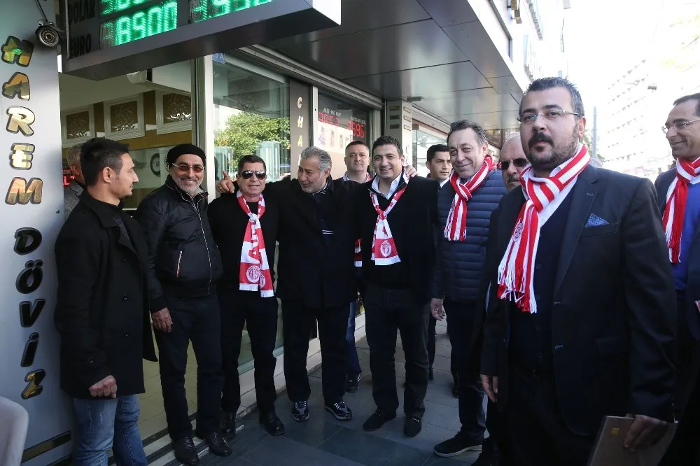 Antalyasporda Esnaf Ziyareti