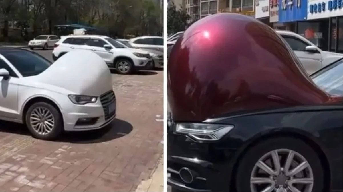 Havalar aşırı ısınınca araçlar balona döndü
