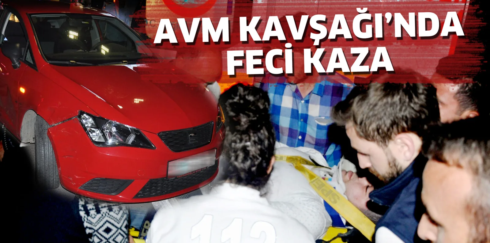 AVM KAVŞAĞI'NDA KAZA