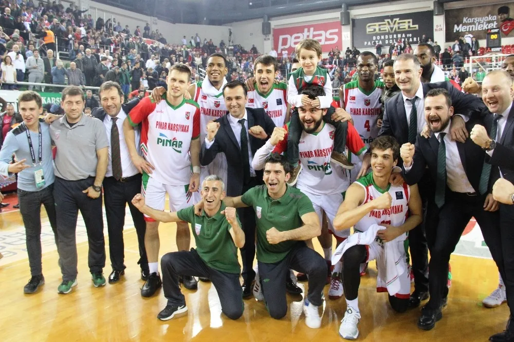 Avrupada Pınar Karşıyaka-Beşiktaş Eşleşmesi