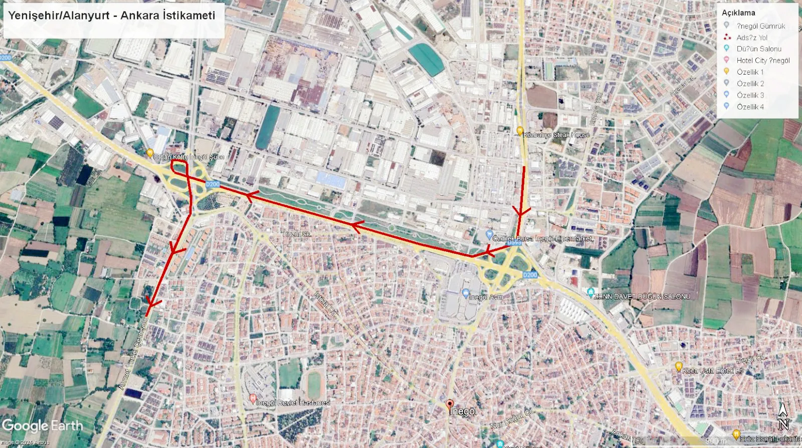 Bursa-Ankara Karayolunda asfaltlama çalışmaları: Ankara yönü trafiğe kapatıldı