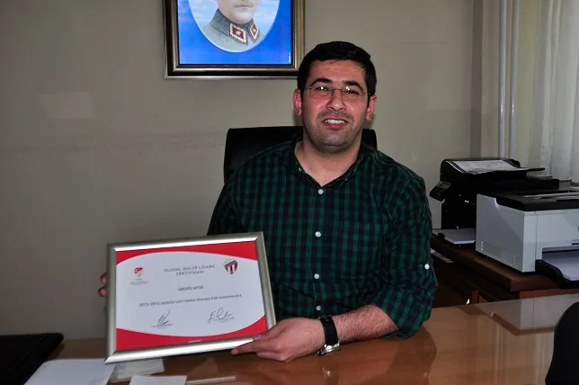İnegölspor ulusal lisans başvurusunu tamamladı