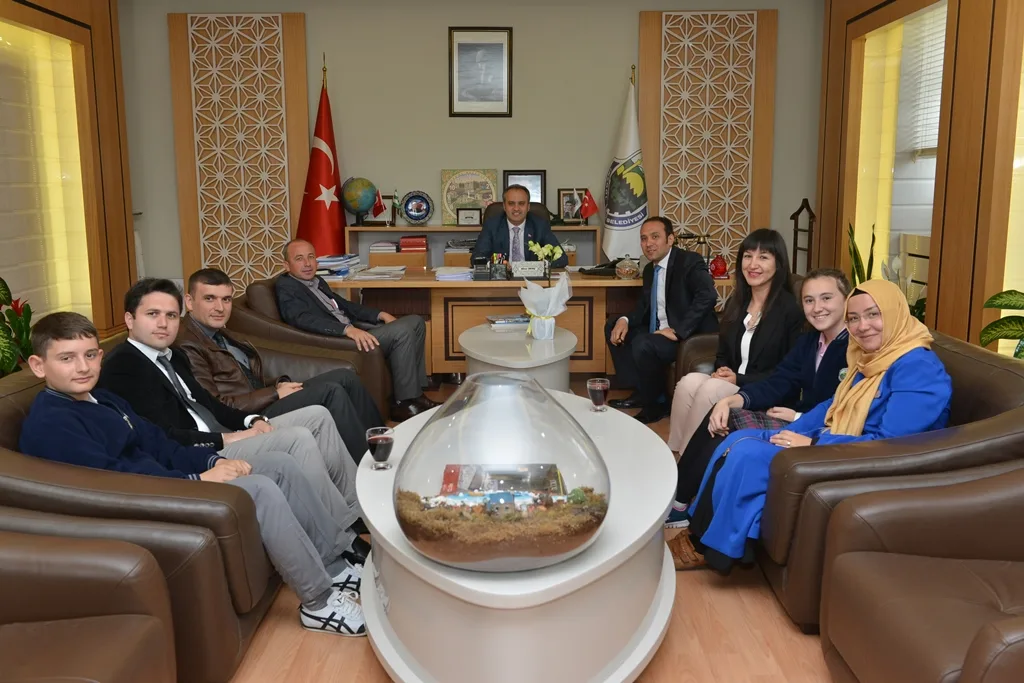Aktaş'a teşekkür ziyareti