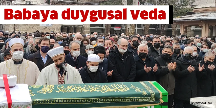 Babaya duygusal veda