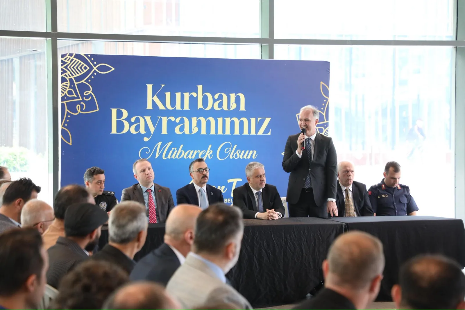 İnegöl Protokolü bayramlaşma töreninde buluştu