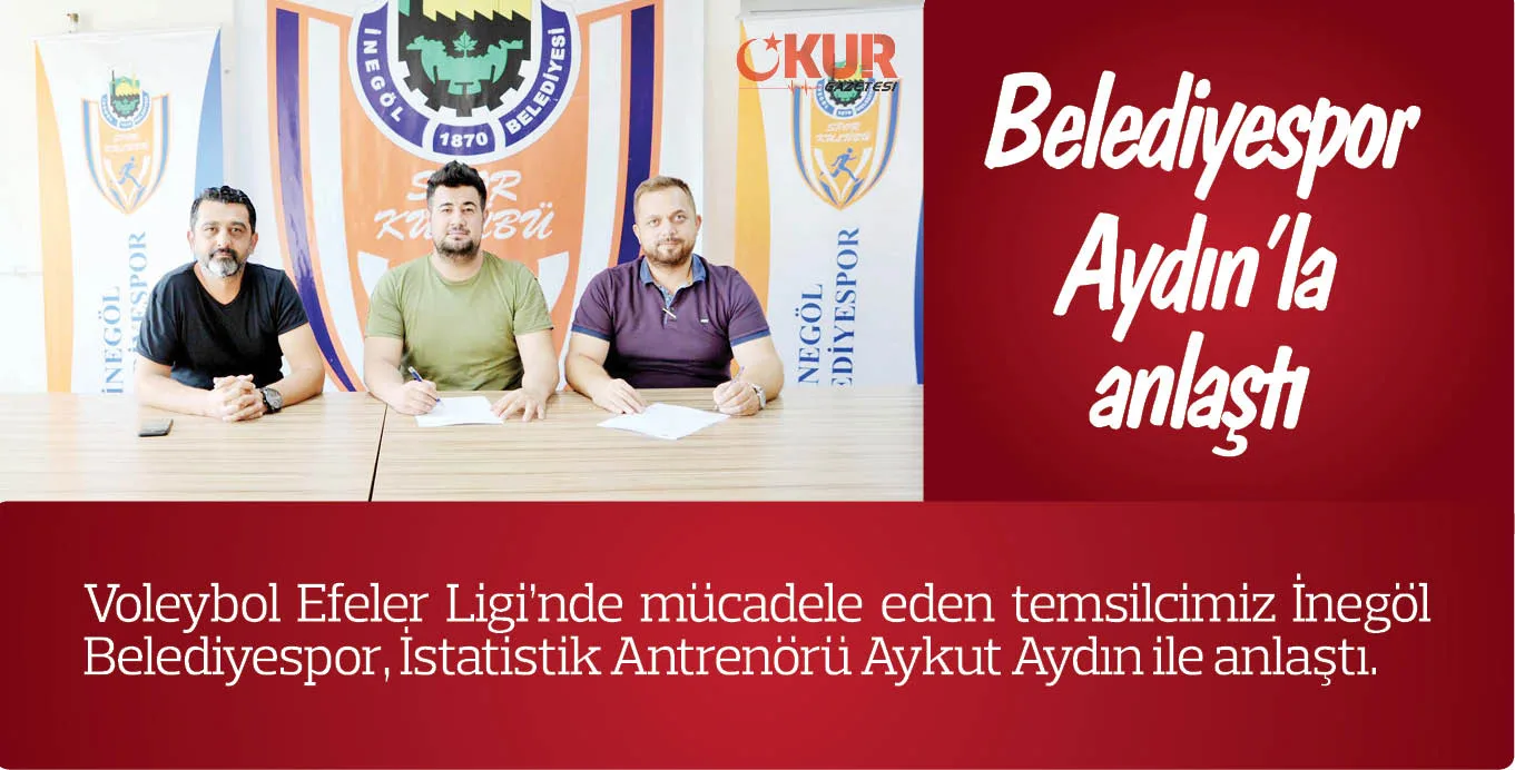 Belediyespor Aydın'la anlaştı