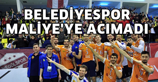 BELEDİYESPOR MALİYE'YE ACIMADI