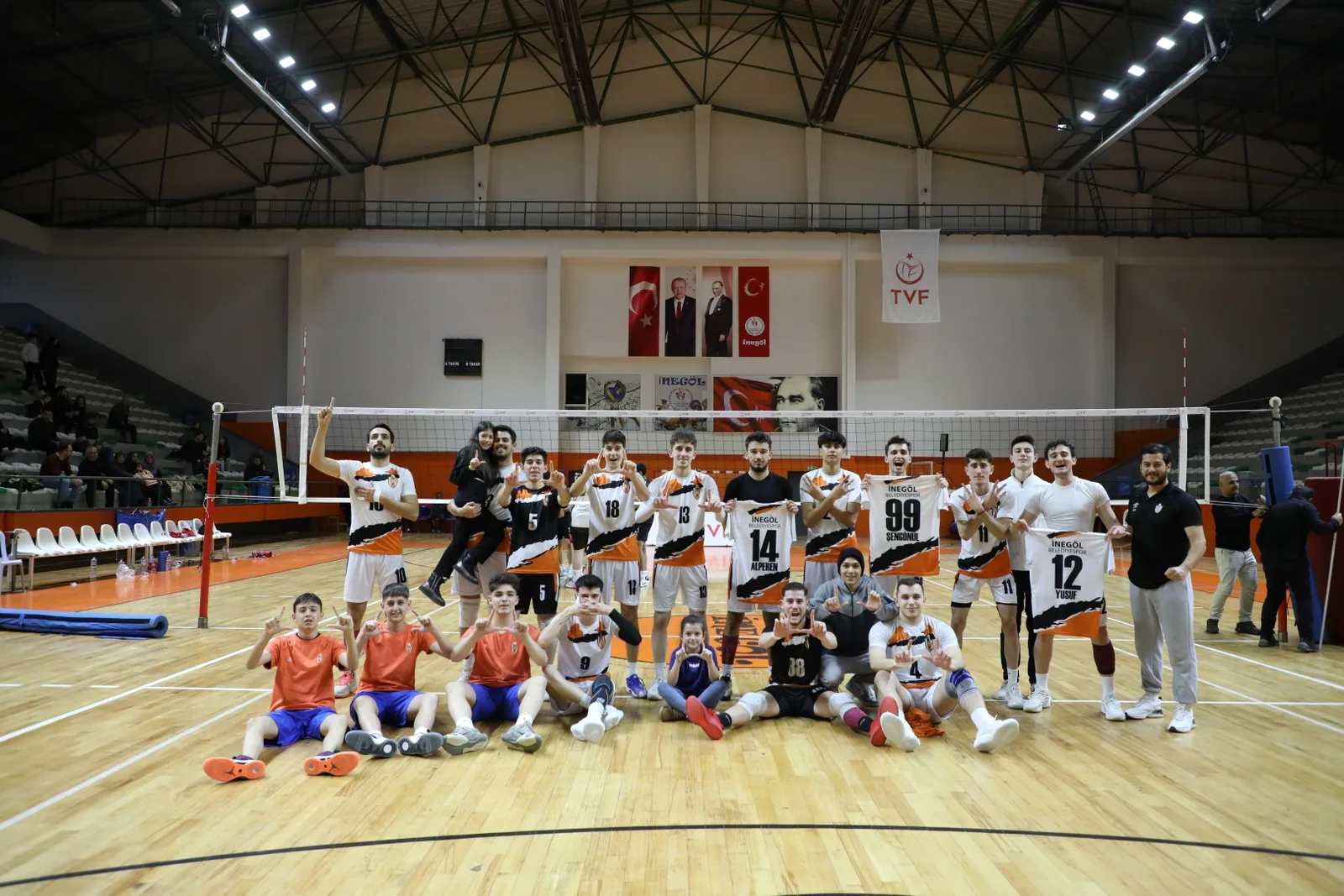 Belediyespor set vermedi