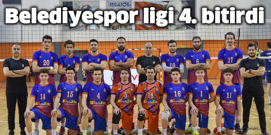 Belediyespor ligi 4. bitirdi