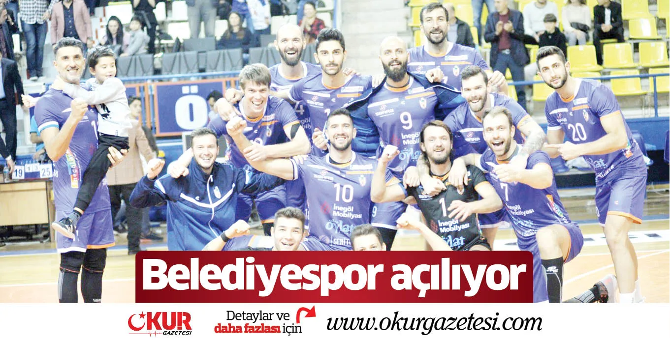 Belediyespor açılıyor
