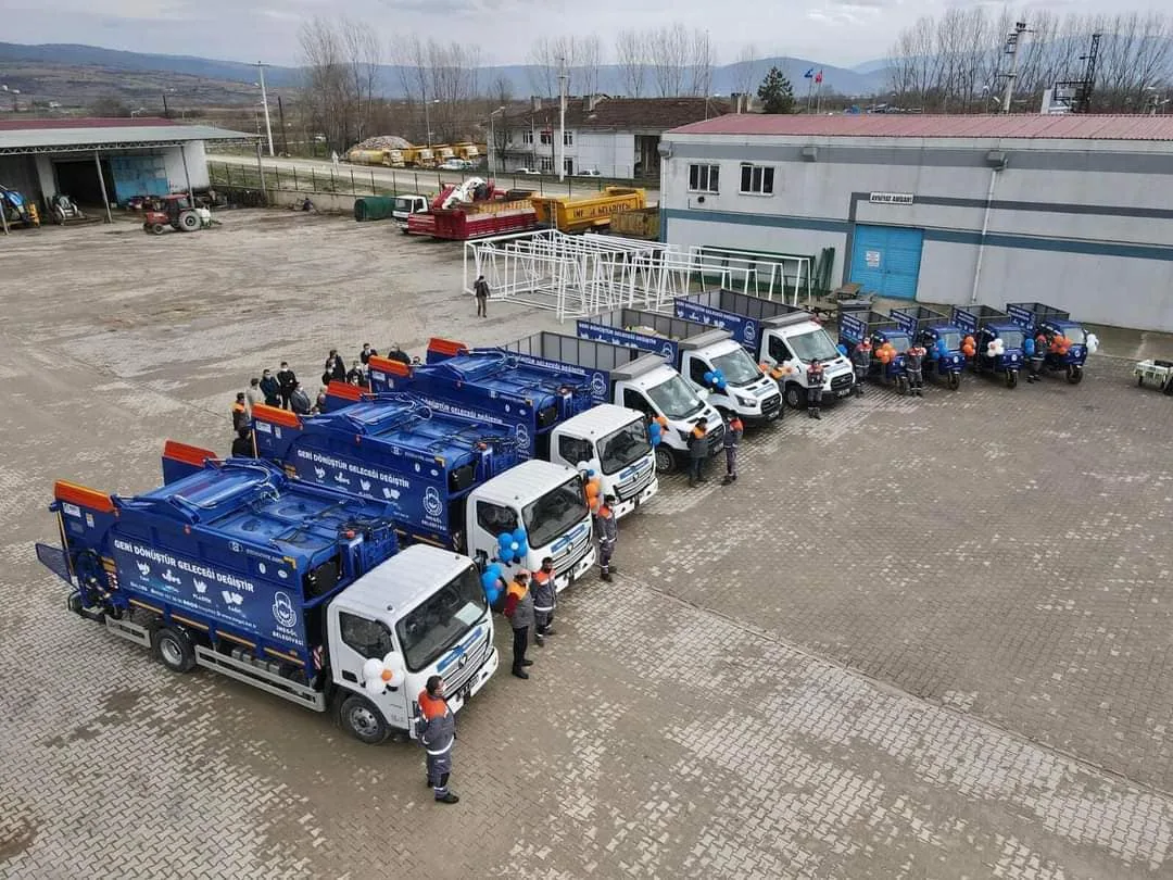İnegöl Belediyesi hem tasarruf ediyor hem doğayı koruyor