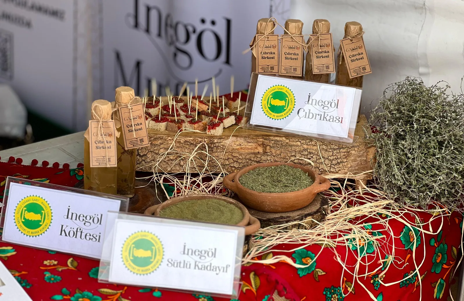 İNEGÖL LEZZETLERİ AFYON'DA SERGİLENİYOR