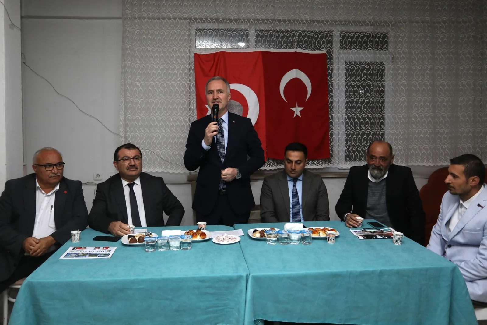 BAŞKAN TABAN SEVGİ SİTESİ SAKİNLERİYLE BULUŞTU