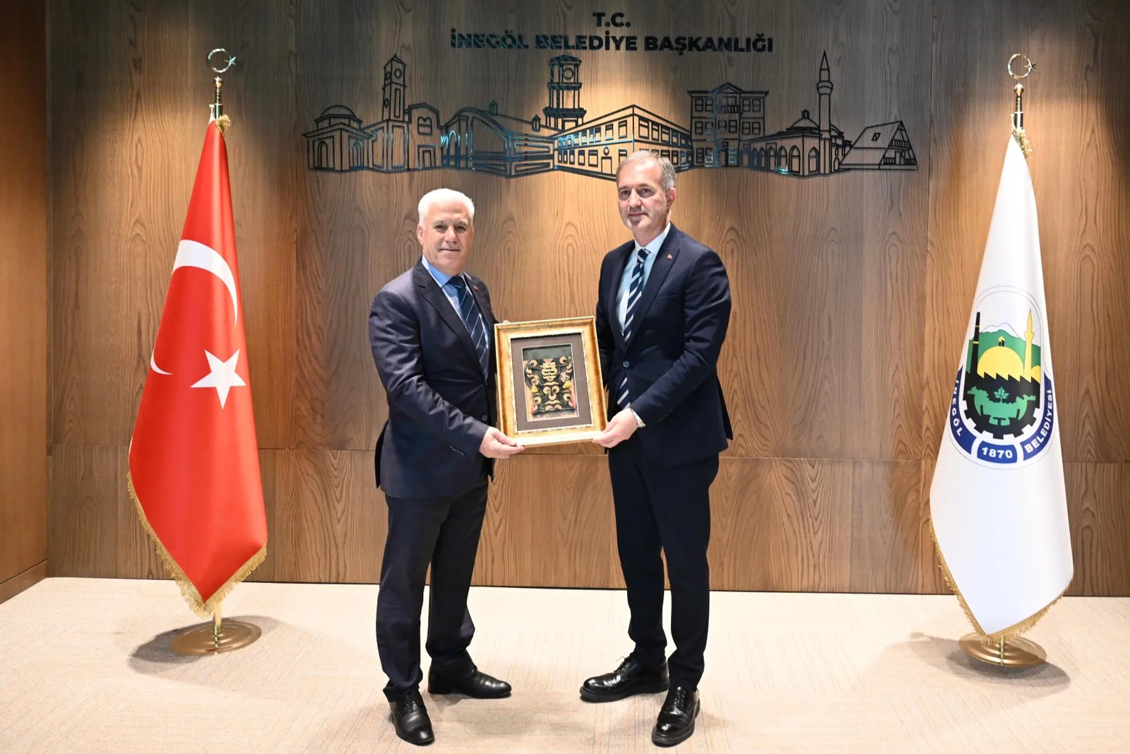 BOZBEY’DEN BAŞKAN TABAN’A ZİYARET