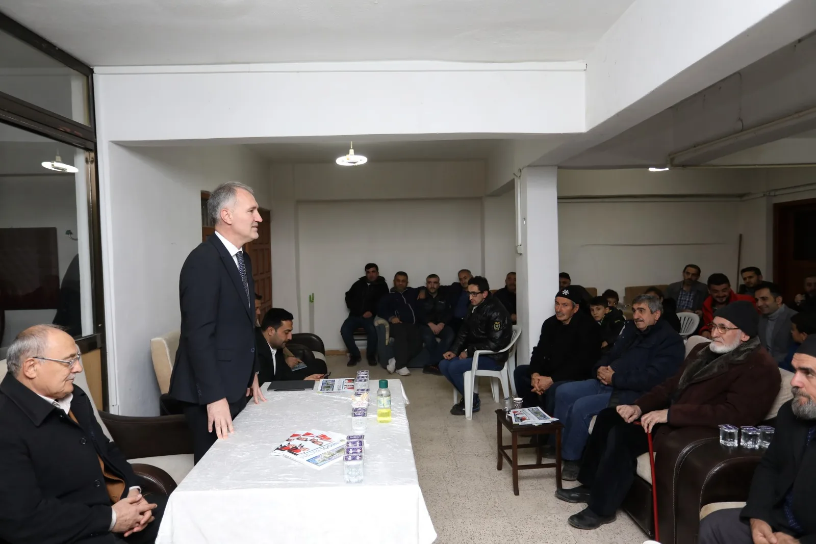 BAŞKAN TABAN ÖZBİRLİK SİTESİ SAKİNLERİYLE BULUŞTU