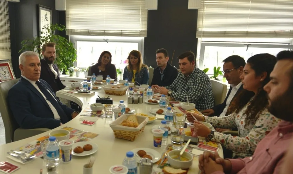 Bozbey Çalışanlarla Buluştu