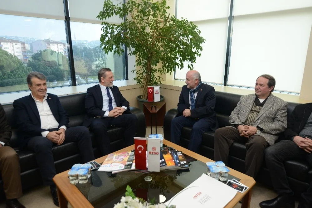 Btso, Beksiadın Yeni Başkanını Ağırladı