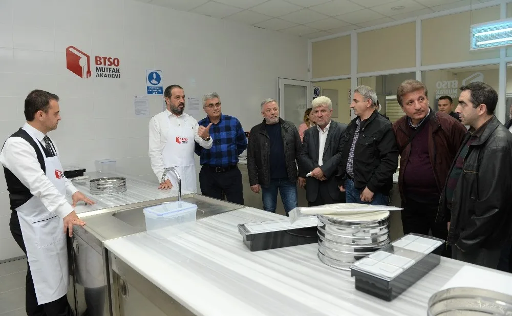 Btso Mutfak Akademide Hedef 5 Yılda 5 Bin Kadın İstihdamı