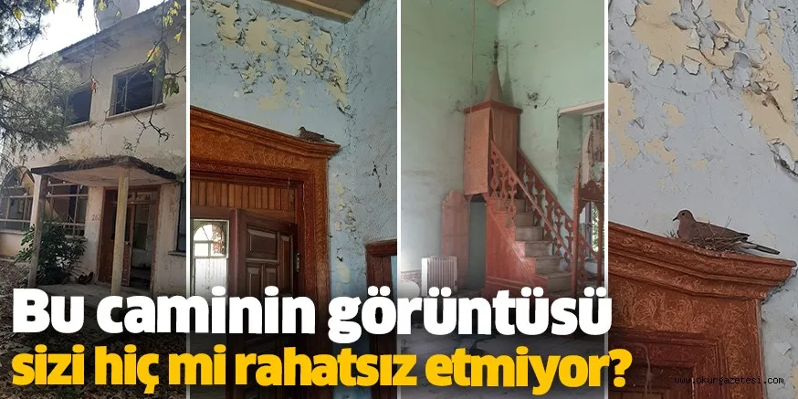 Bu caminin görüntüsü sizi hiç mi rahatsız etmiyor?