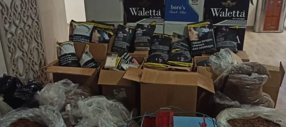 Bursa'da bandrolsüz sigara operasyonunda bir şüpheli yakalandı