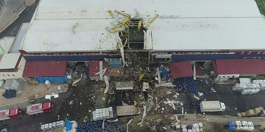 Bursa'da kimya fabrikasında yaşanan patlamaya ilişkin soruşturma tamamlandı