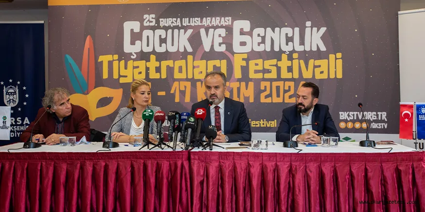Bursa'da Uluslararası Çocuk ve Gençlik Tiyatroları Festivali için geri sayım başladı