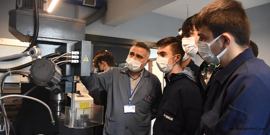 Bursa'nın 153 yıllık meslek lisesi yeni buluşlara kapı aralıyor