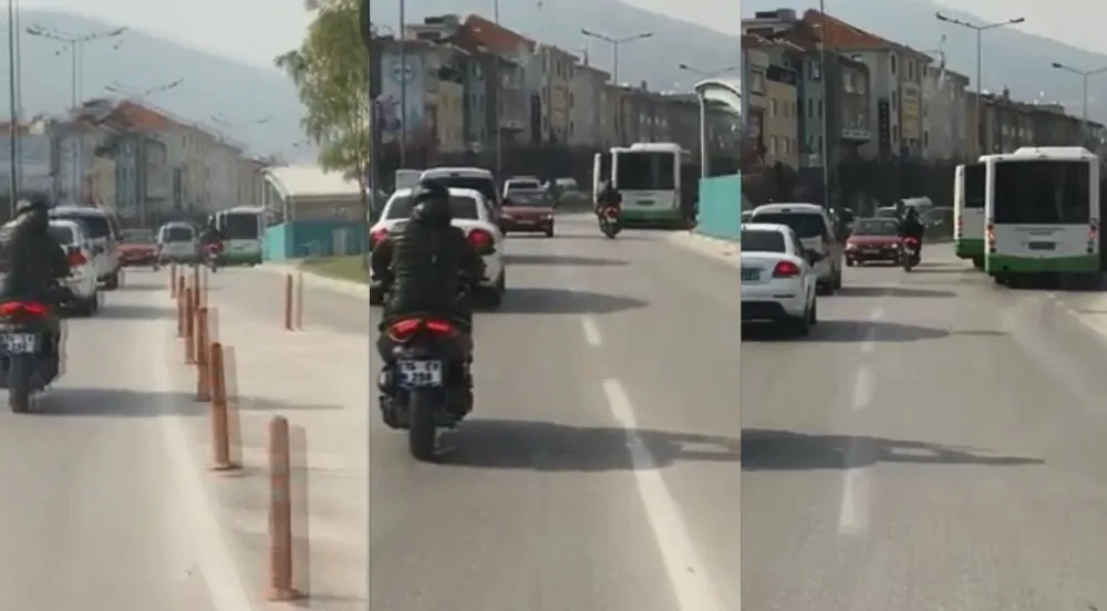 Bursada Hayrete Düşüren Görüntü