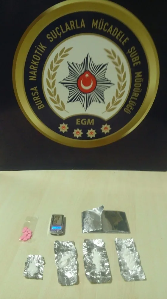 Bursada Uyuşturucu Operasyonu: 3 Gözaltı