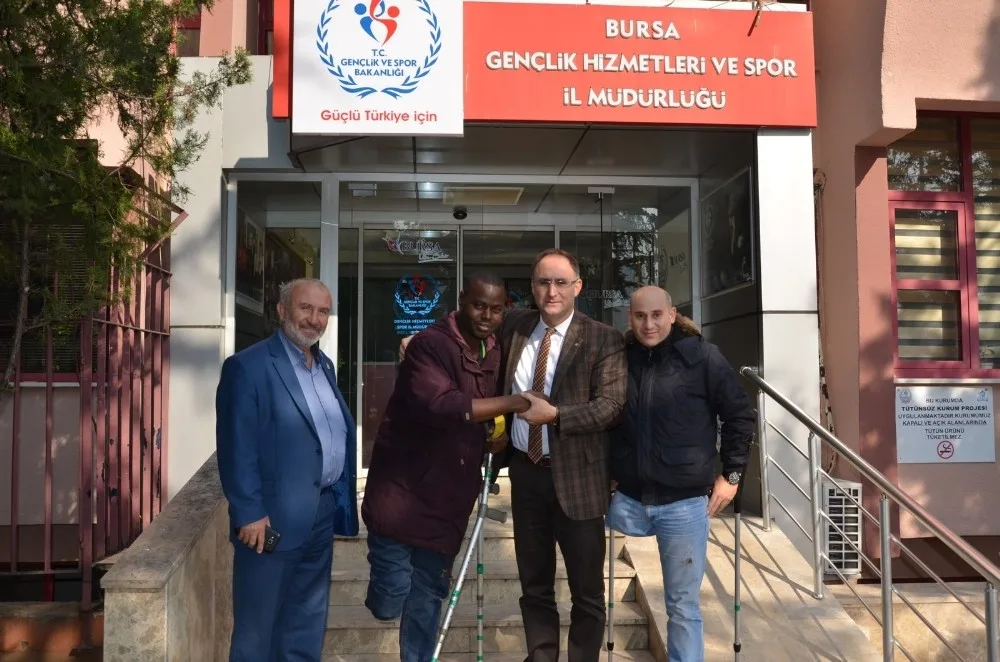 Bursagücü Ampute Takımına Afrikadan Transfer