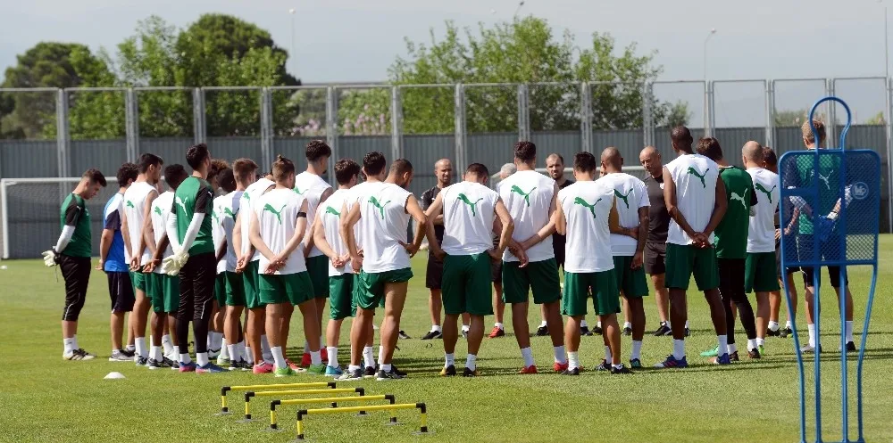 Bursasporda Josua John Antrenmana Katıldı