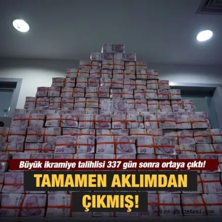 Büyük ikramiye talihlisi 337 gün sonra ortaya çıktı! 'Tamamen aklımdan çıkmış'