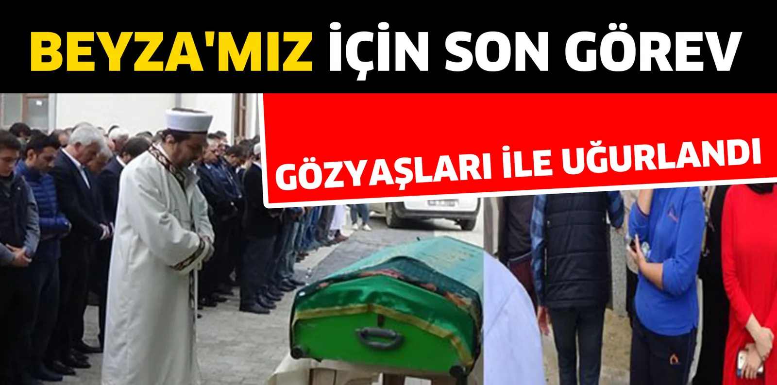 Özdemir son yolculuğuna uğurlandı