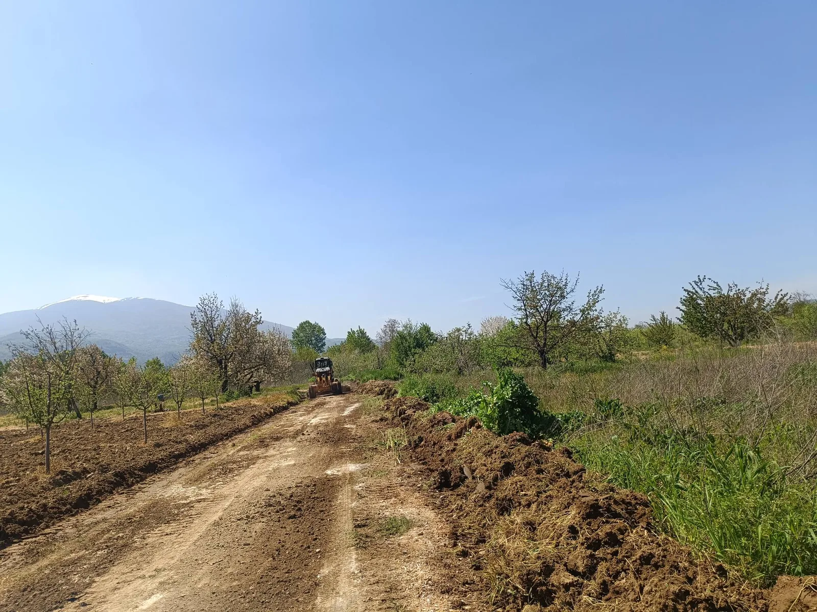 Cerrah’ta arazi yolları düzenlendi
