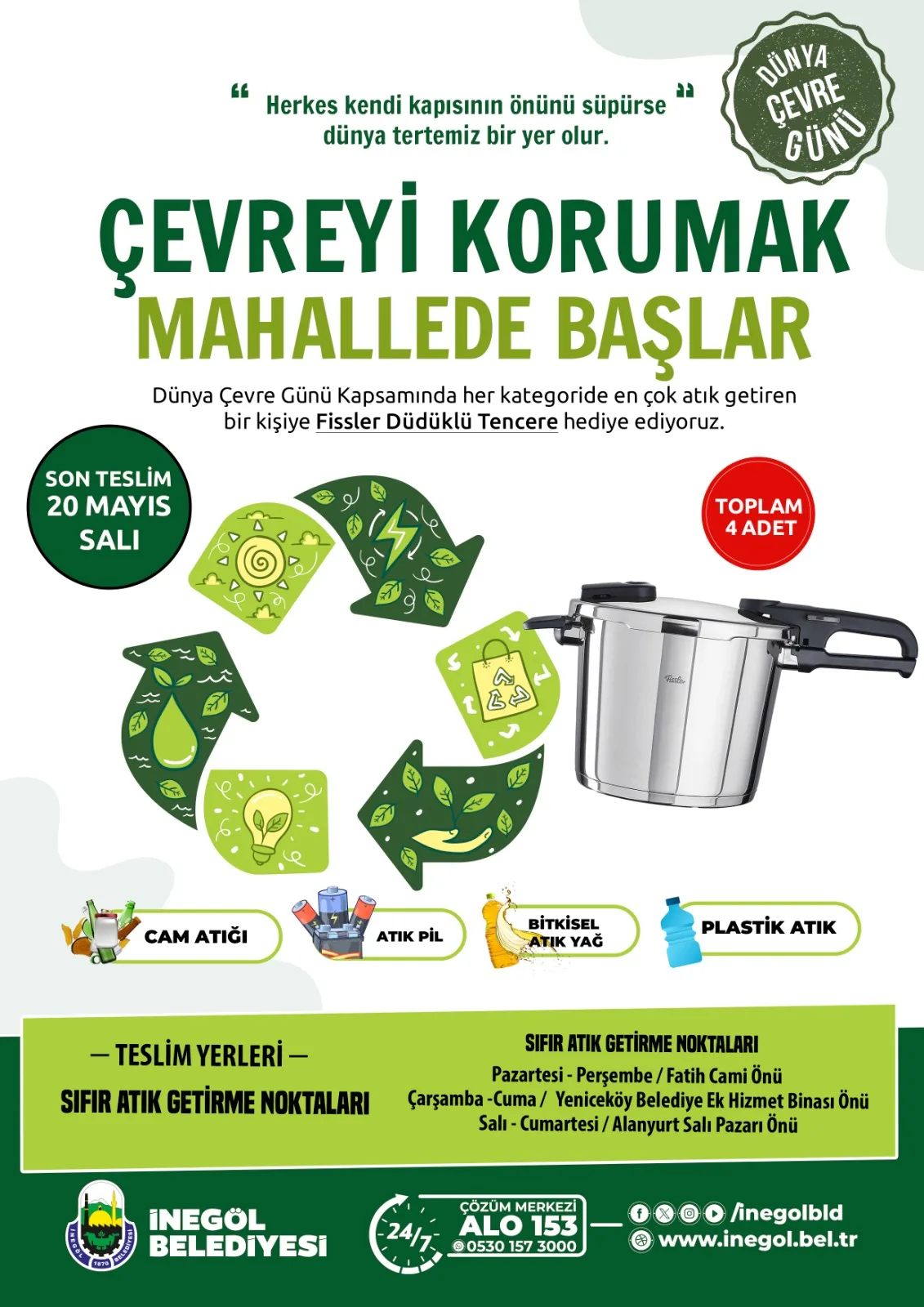 Dünya Çevre Günü’ne özel kampanya