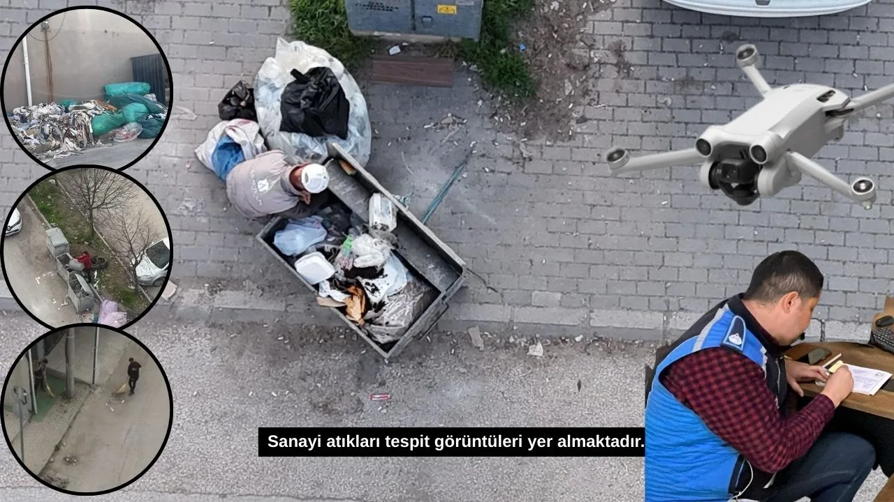 İNEGÖL BELEDİYESİ’NDEN DRONLU DENETİM 3 AYDA 746 KİŞİ VE KURULUŞA İDARİ YAPTIRIM UYGULADI
