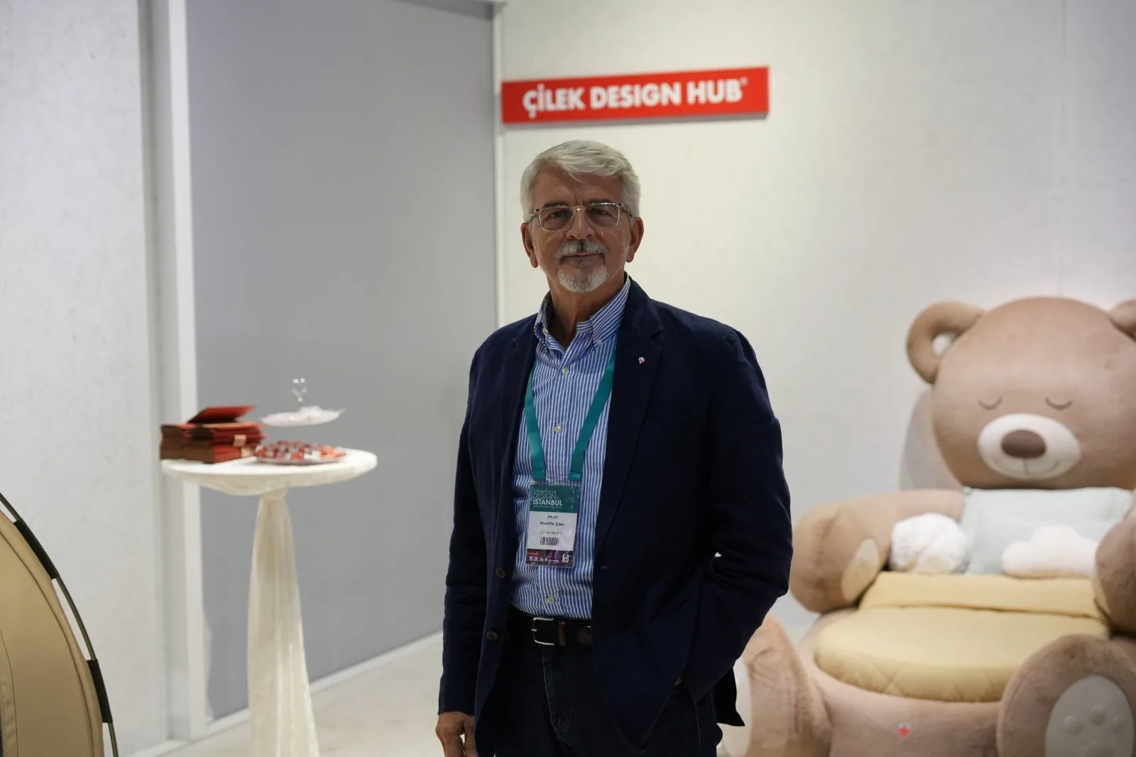 Çilek’in özgün tasarımları fuarda yoğun ilgi gördü